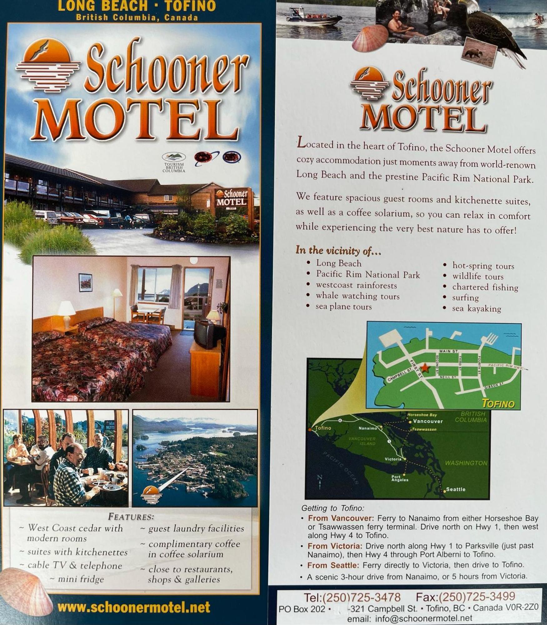 Schooner Motel Tofino Eksteriør billede